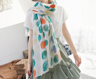 Svileni ženski šal u boji-više modela