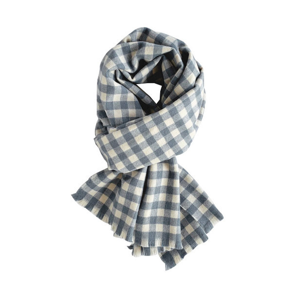 Novi model kariranog ženskog šala primjerenog za zimu u tri boje