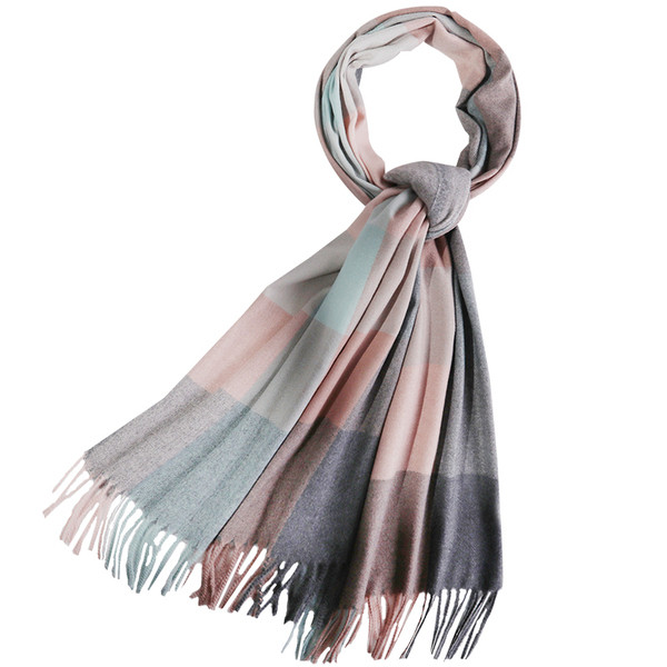 Novi model ženske karirane marame sa resama