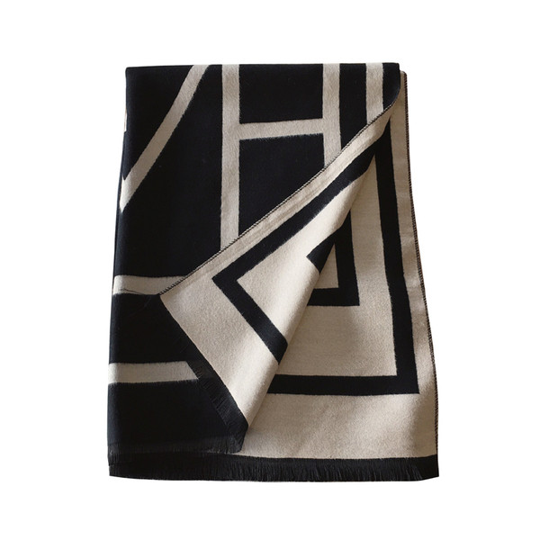 Šareni ženski dvostrani šal