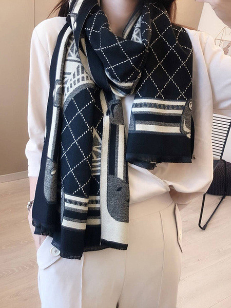 Dvostrana ženska marama sa Eiffelovim tornjem