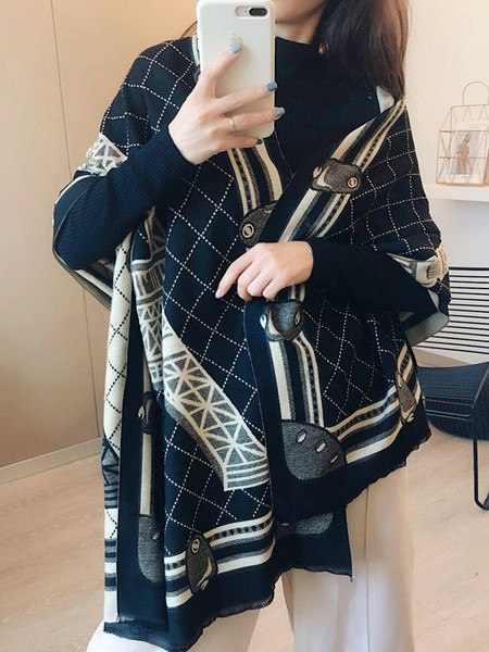 Dvostrana ženska marama sa Eiffelovim tornjem