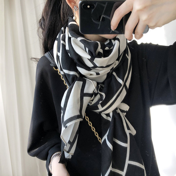 Casual ženski svileni šal u više boja