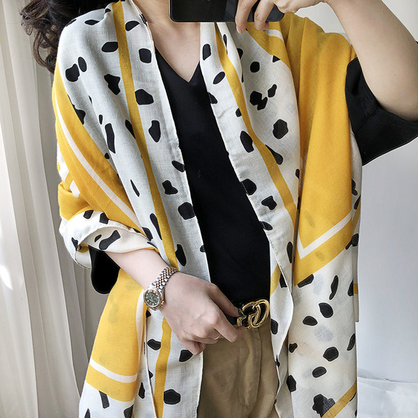 Casual ženski svileni šal u više boja