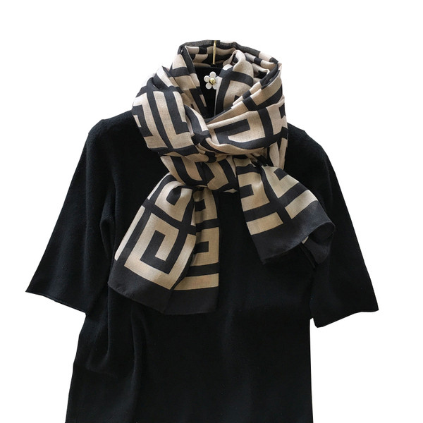 Novi model ženske marame u boji-pogodan za jesen i zimu