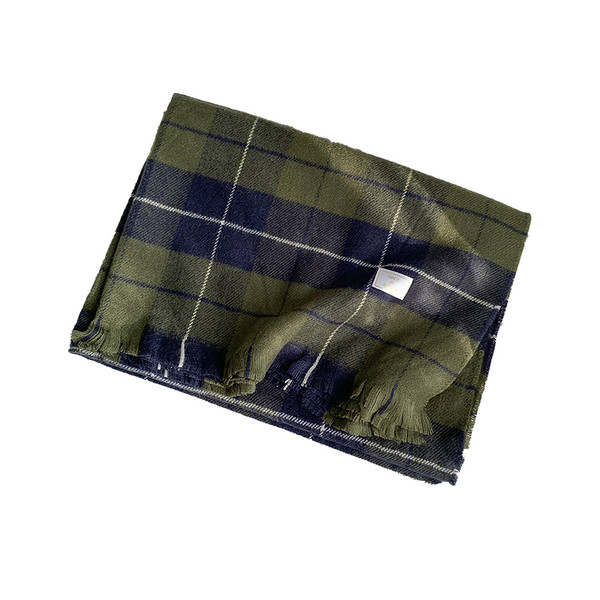 Ležeran zimski karirani ženski šal u retro stilu - više boja