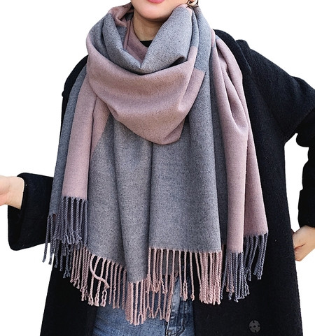 Novi model zimske ženske marame sa resama u raznim bojama