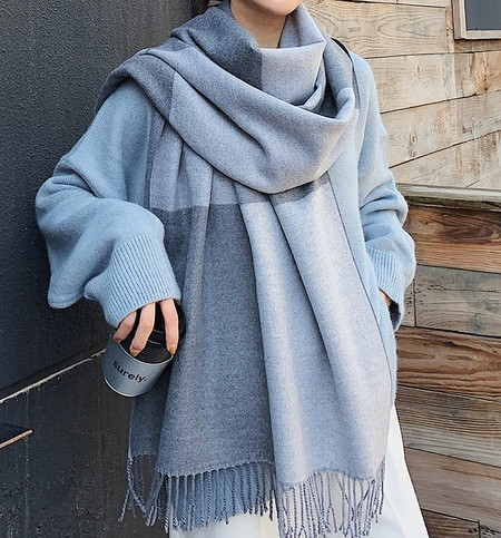 Novi model zimske ženske marame sa resama u raznim bojama