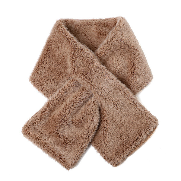 Ženski puhasti zimski šal