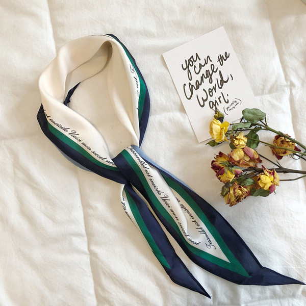 Ležeran ženski svileni šal za jesen i zimu