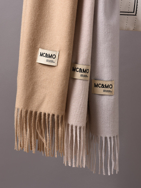 Ženski zimski šal sa resama - čisti model u više boja