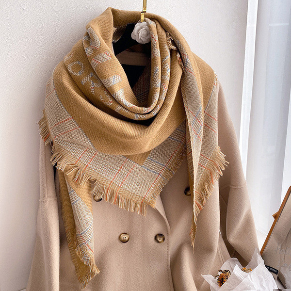 Ženska ležerna marama sa resama pogodna za zimu u više boja