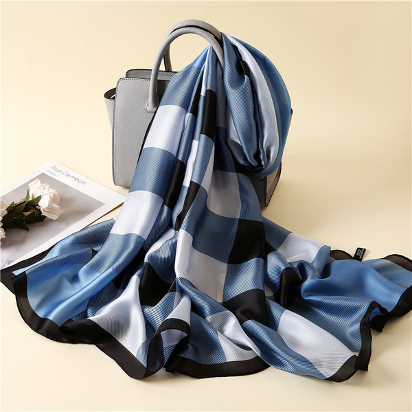 Ležerni ženski šal od imitacije svile