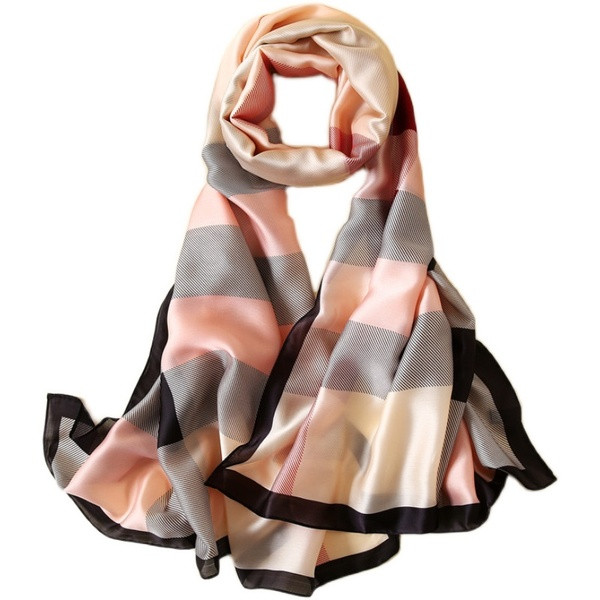 Ležerni ženski šal od imitacije svile