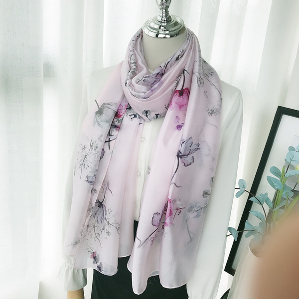 Ženska ležerna marama sa cvjetnim uzorkom - dva modela