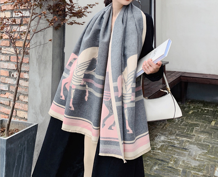 Dvostrana ženska duga marama