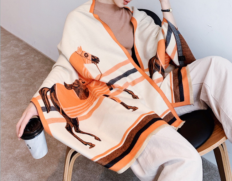 Dvostrana ženska duga marama