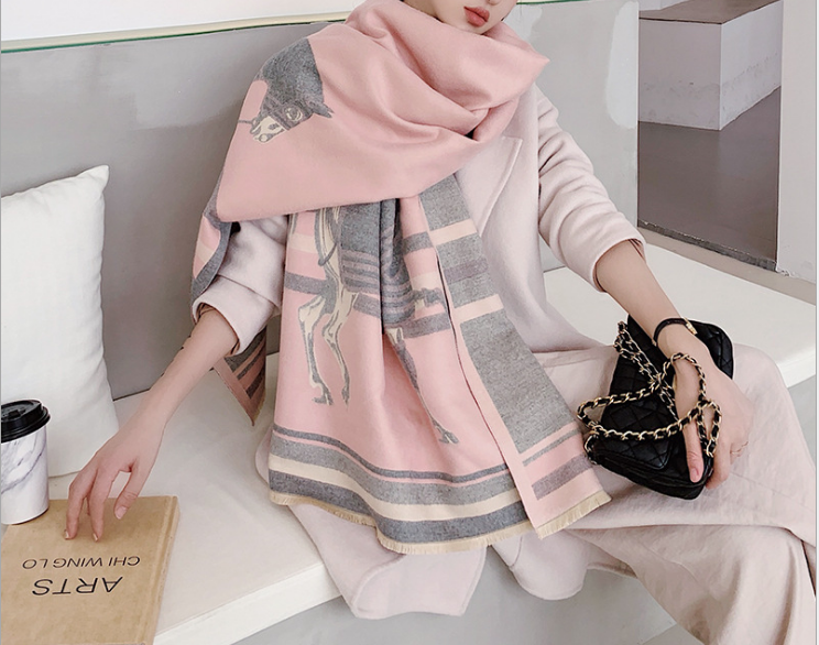 Dvostrana ženska duga marama