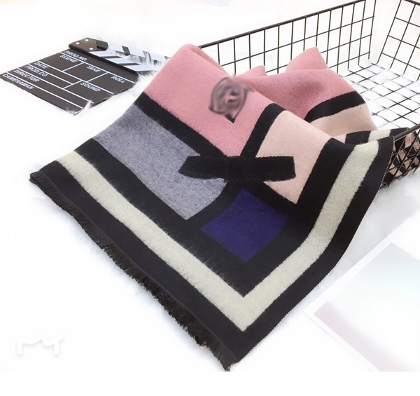 Ženski jesensko-zimski šal od imitacije kašmira