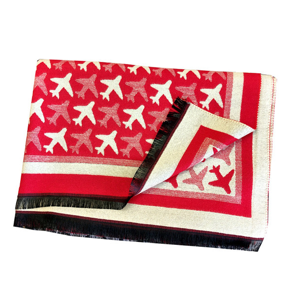 Novi model zimske ženske marame sa desnim ravnima