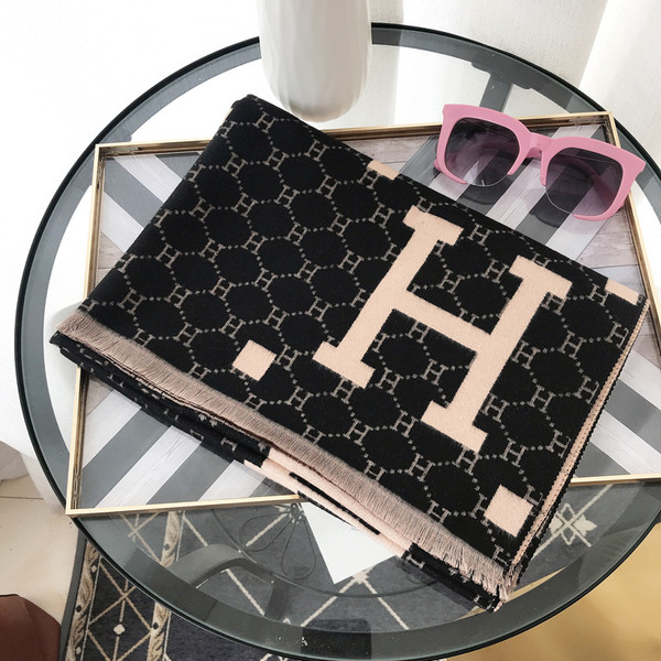 Dvostrani ženski zimski šal