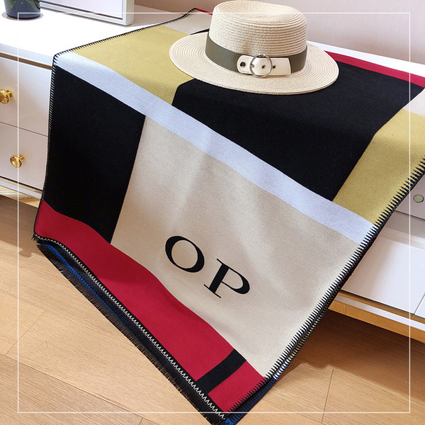 Nagy női sál télire, téglalap alakú