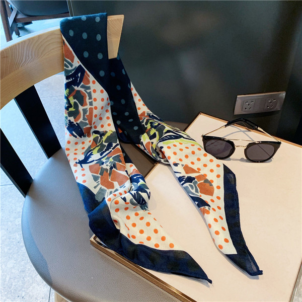 Elegantni ženski četvrtasti šal