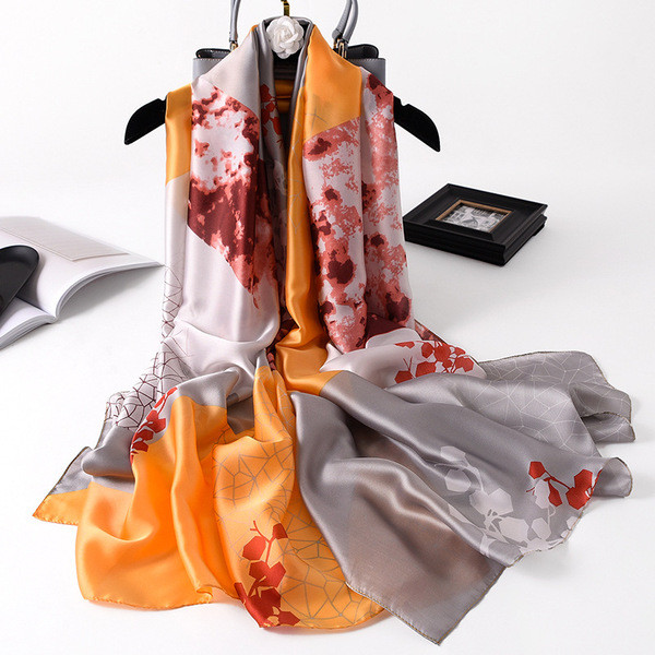 Színes női selyemsál