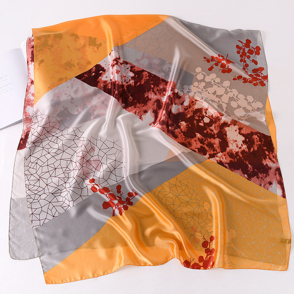 Színes női selyemsál