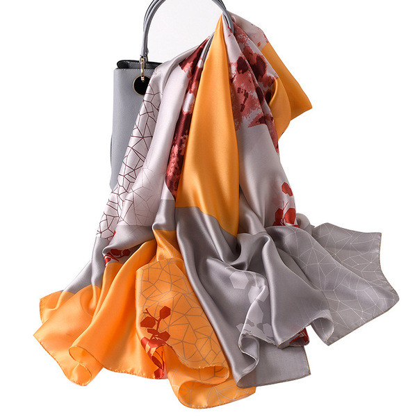 Színes női selyemsál