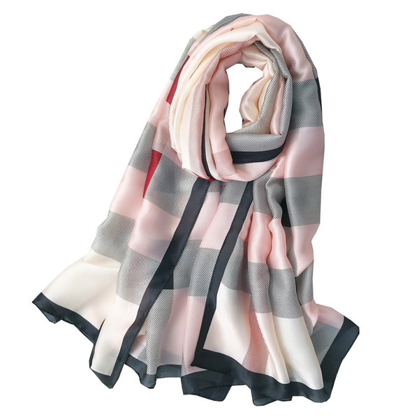 Kockás női sál - hosszú modell