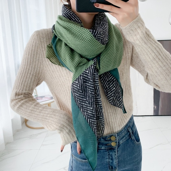 Elegáns női sál retro stílusban - három színben