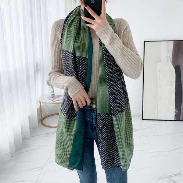 Elegáns női sál retro stílusban - három színben