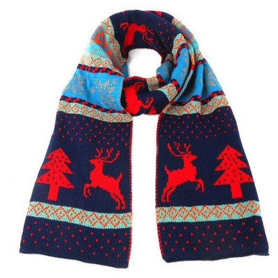 Topli božićni šal prikladan za muškarce i žene