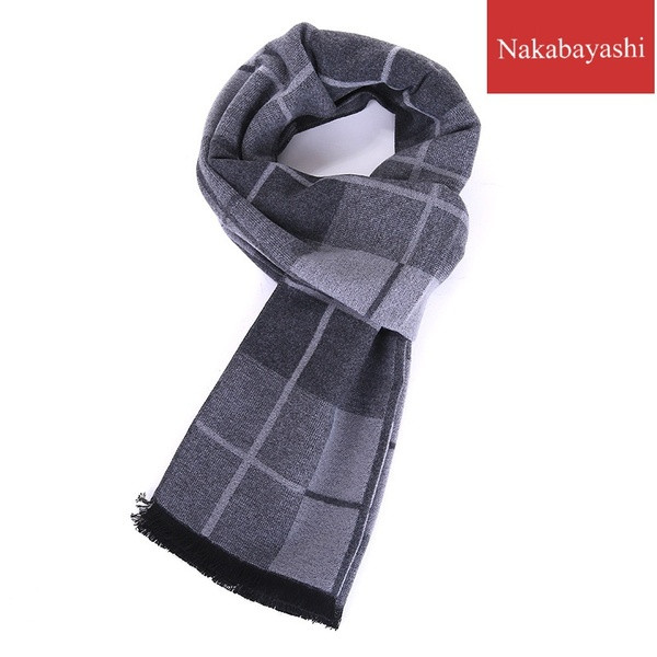 Modern férfi kockás sál négy színben