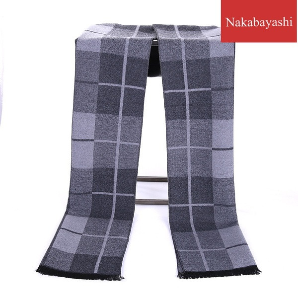 Modern férfi kockás sál négy színben