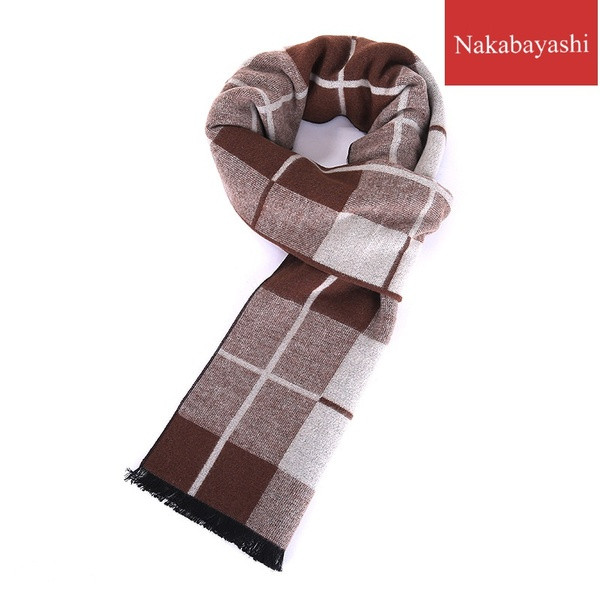 Modern férfi kockás sál négy színben