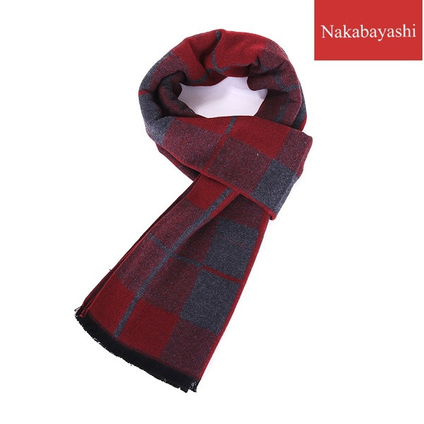 Modern férfi kockás sál négy színben