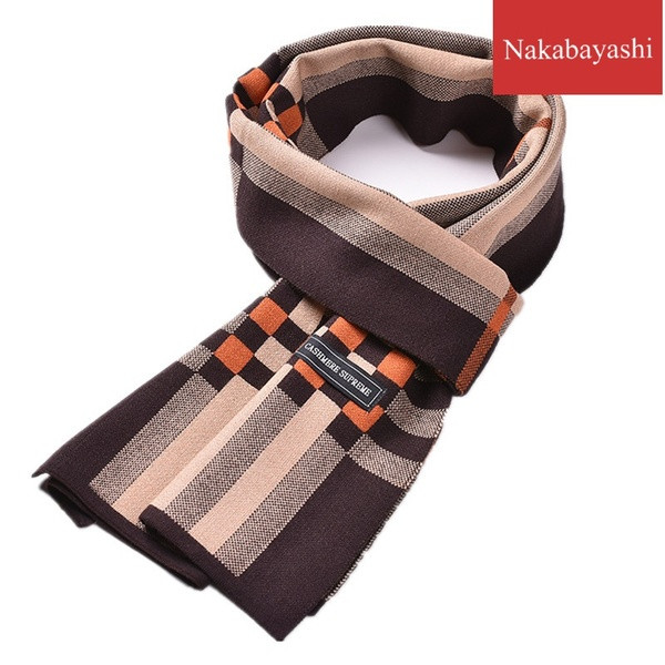 Jelenlegi férfi kockás sál őszre és télre