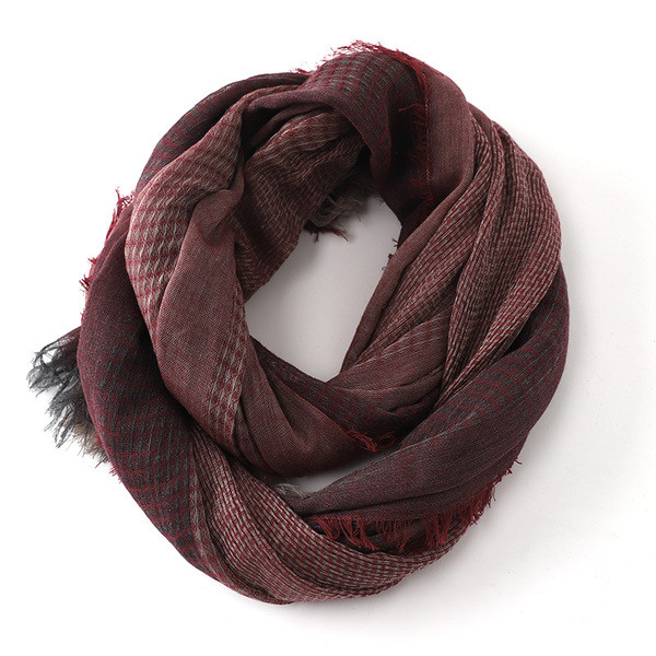 Alkalmi férfi pamut sál télre