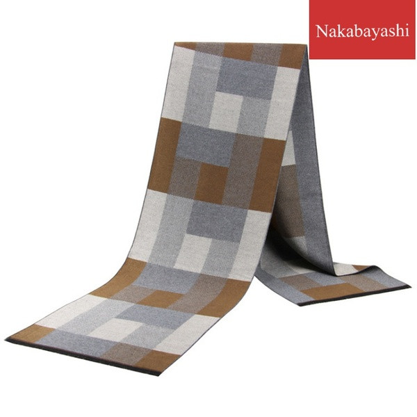 Alkalmi férfi kockás sál három színben