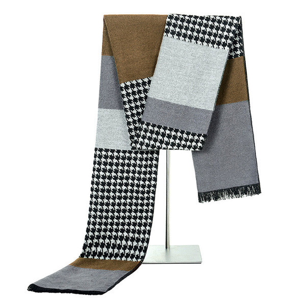 Férfi téli sál - kötött