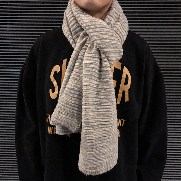 Alkalmi férfi sál három színben, télre is alkalmas