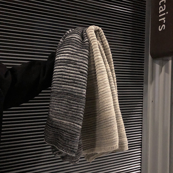 Alkalmi férfi sál három színben, télre is alkalmas