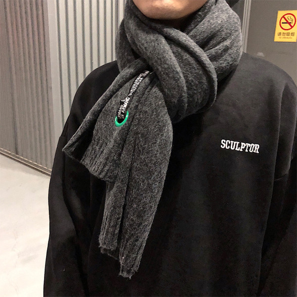 Alkalmi férfi gyapjú sál négy színben