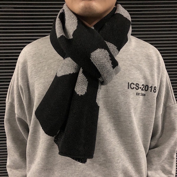 Férfi alkalmi sál négy színben