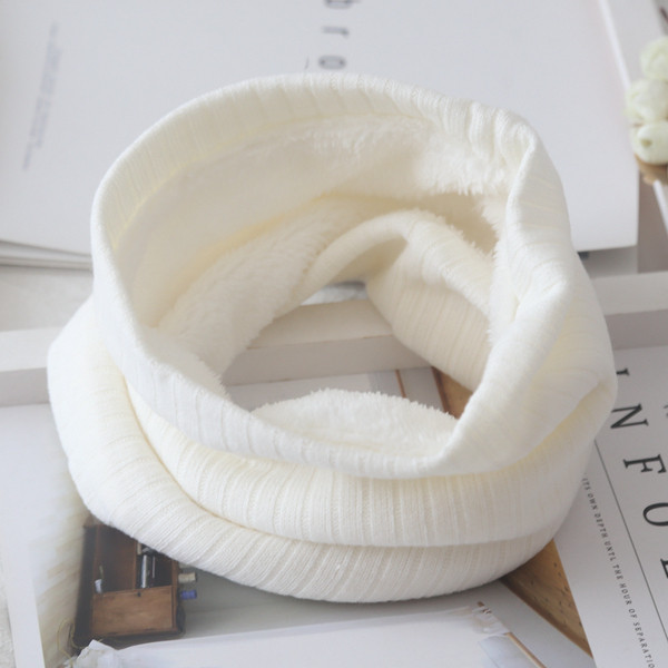 Modern férfi sál meleg béléssel