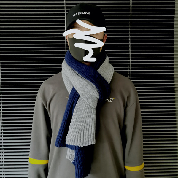 Új modell téli gyapjú sál több színben