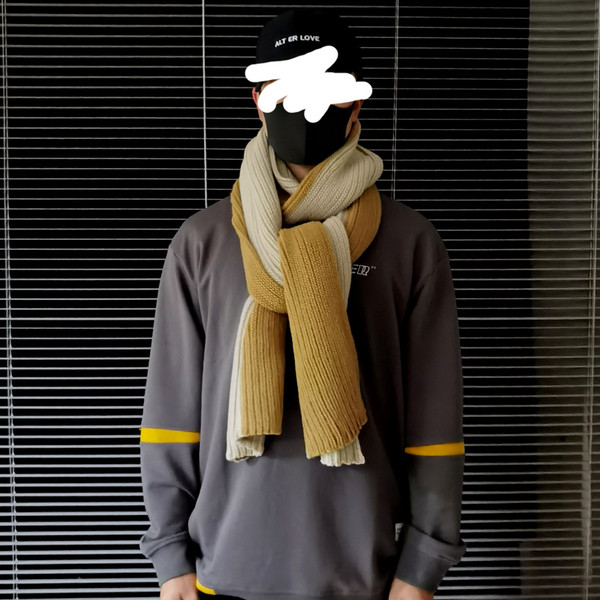 Új modell téli gyapjú sál több színben