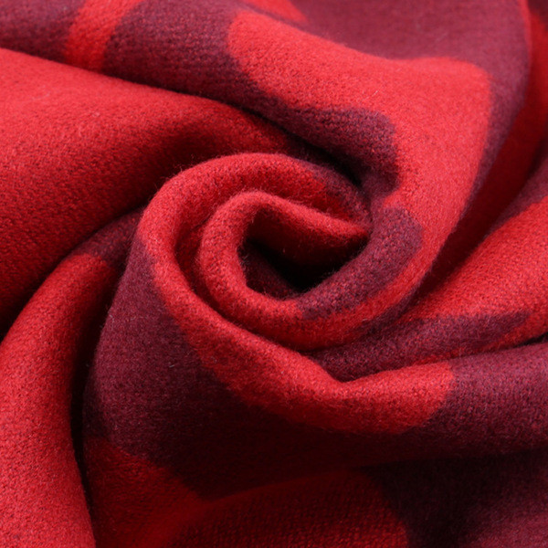 Meleg férfi téli piros sál